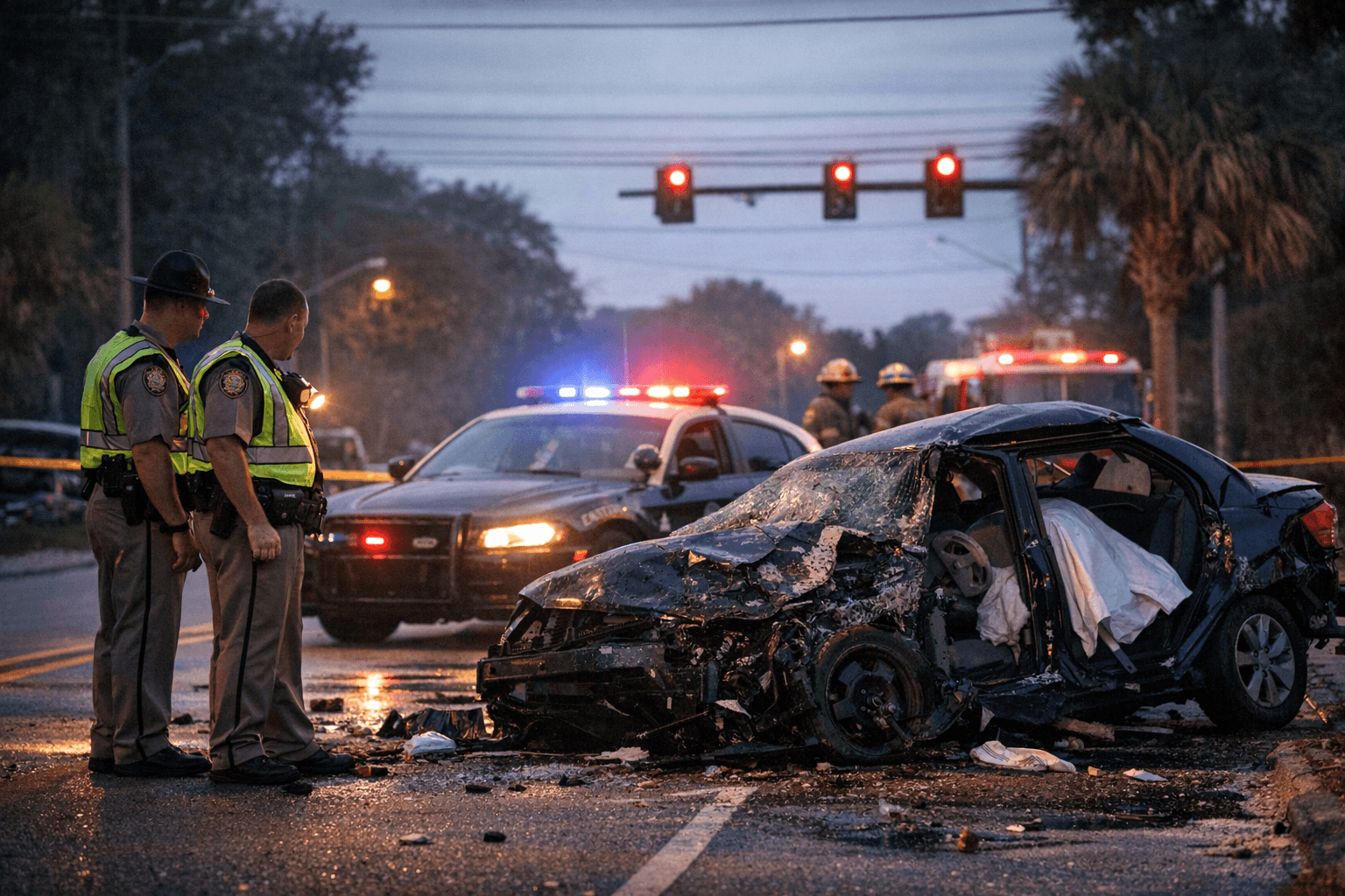 Fatal Crash Closes E Lake Drive in Casselberry, FHP Investigating