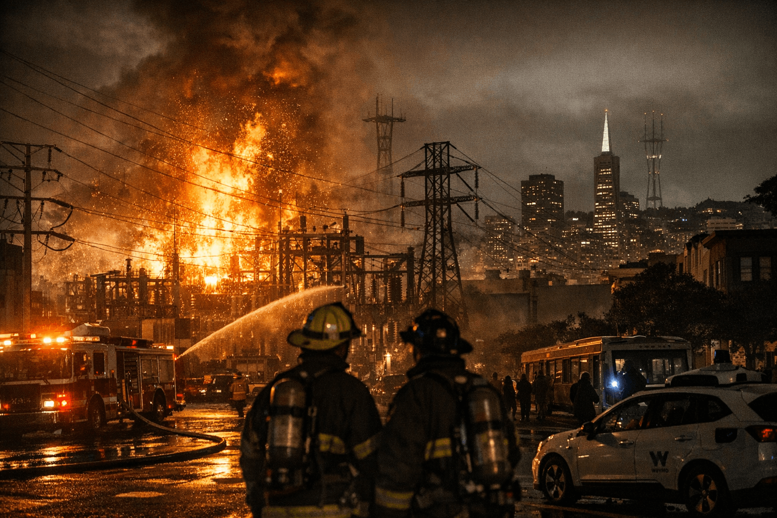 Mission Substation Fire Cuts Power to 130,000 San Francisco Customers