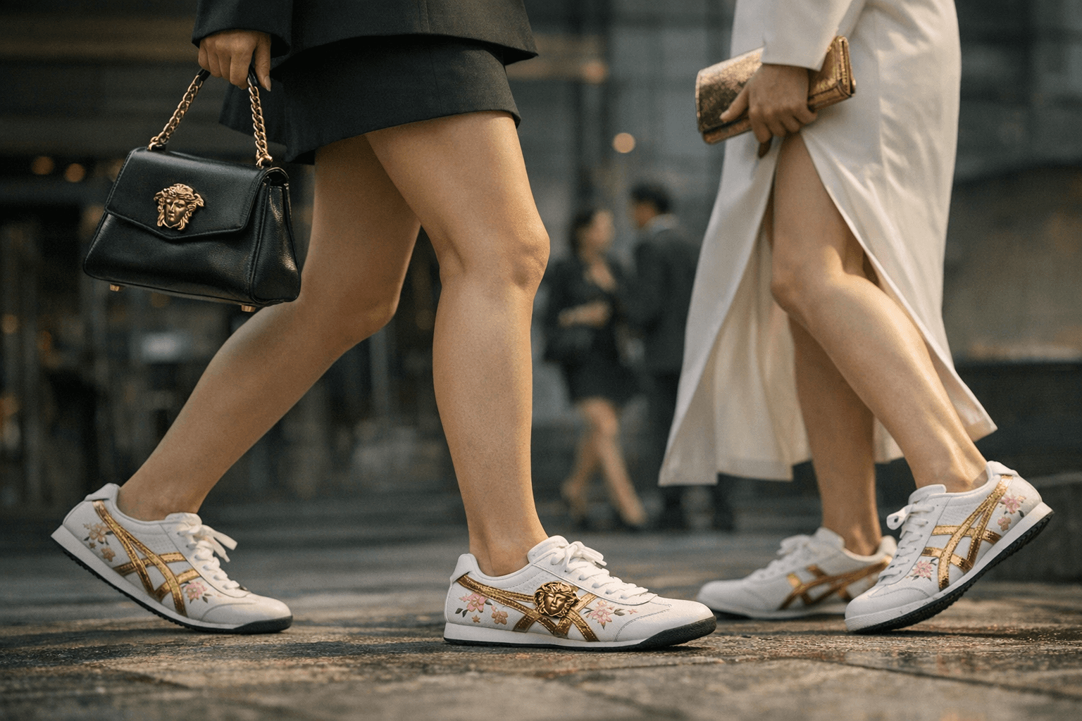 Versace and Onitsuka Tiger Officially Launch the TAI‑CHI Sakura