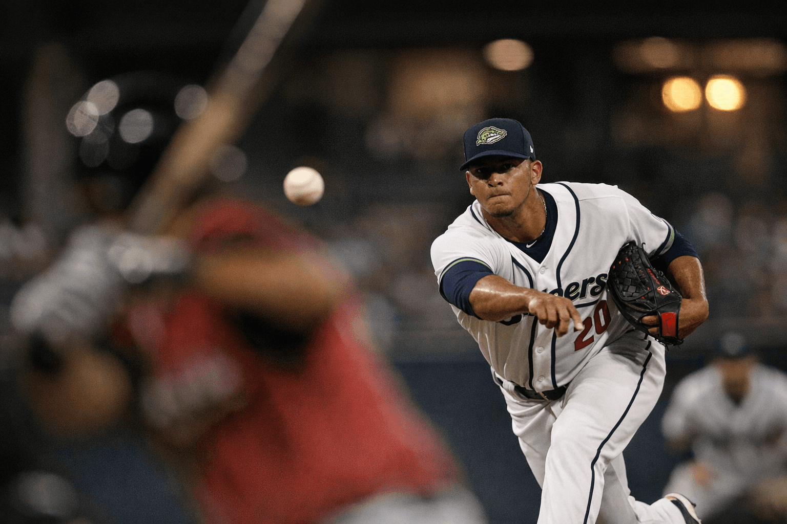 Fuentes Deals Six Hitless Innings as Stripers Blank Sounds 5-0