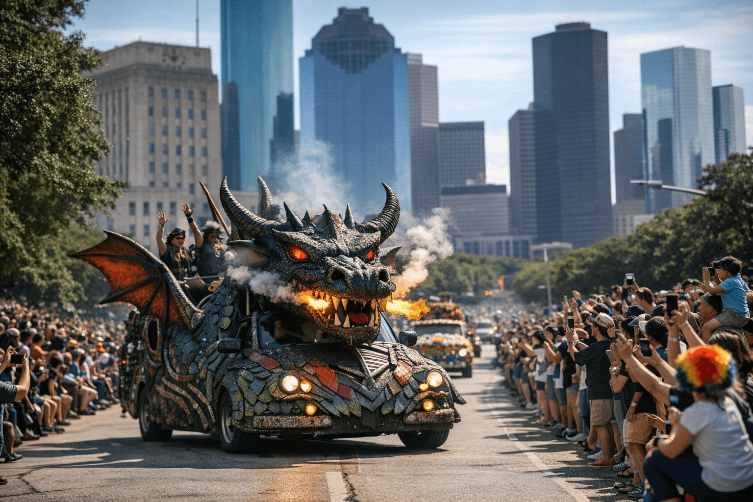 Houston Art Car Parade Returns Saturday, Drawing Thousands to Downtown