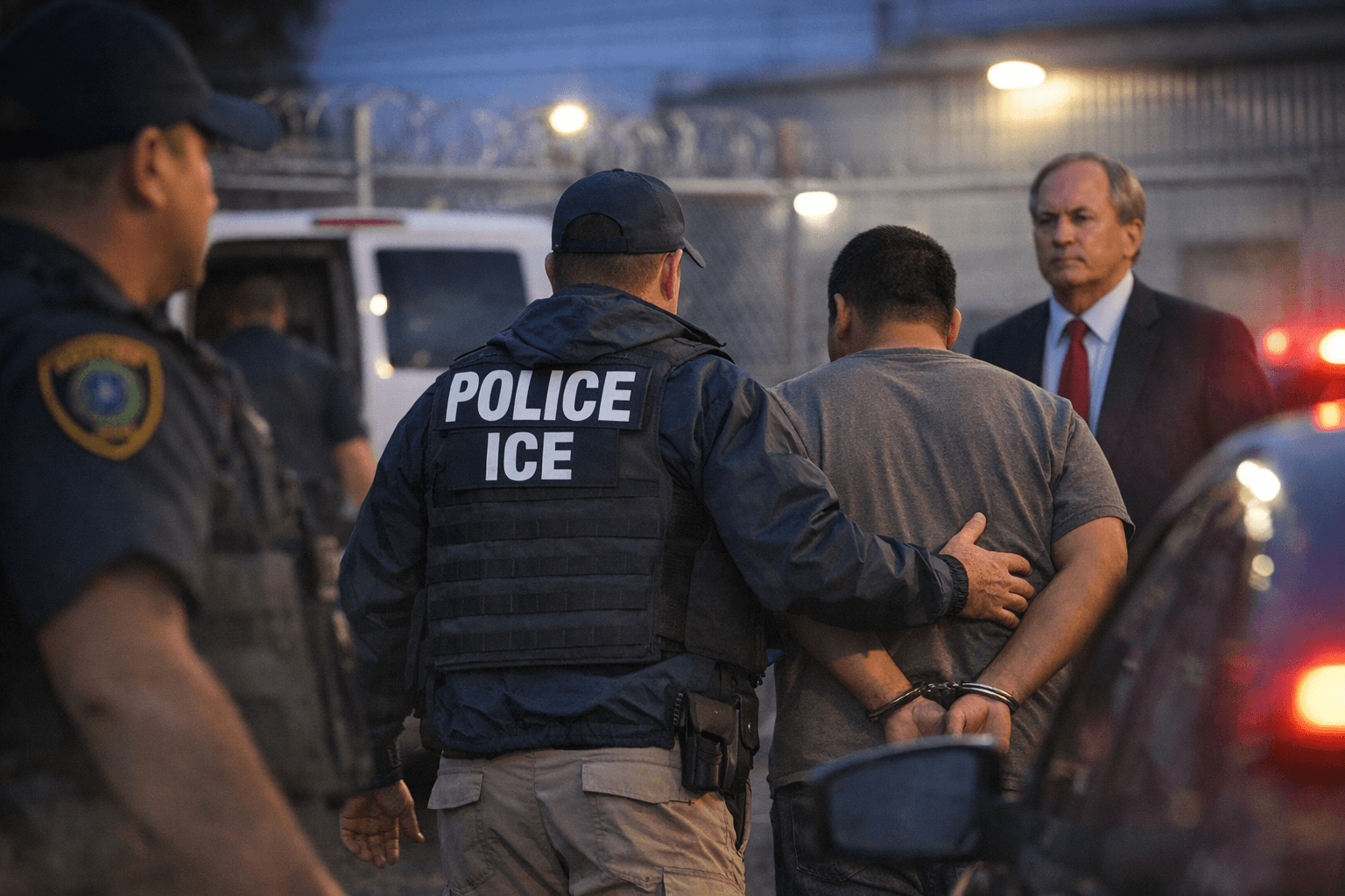 Harris County GOP Asks Paxton to Review Houston's ICE Cooperation Ordinance