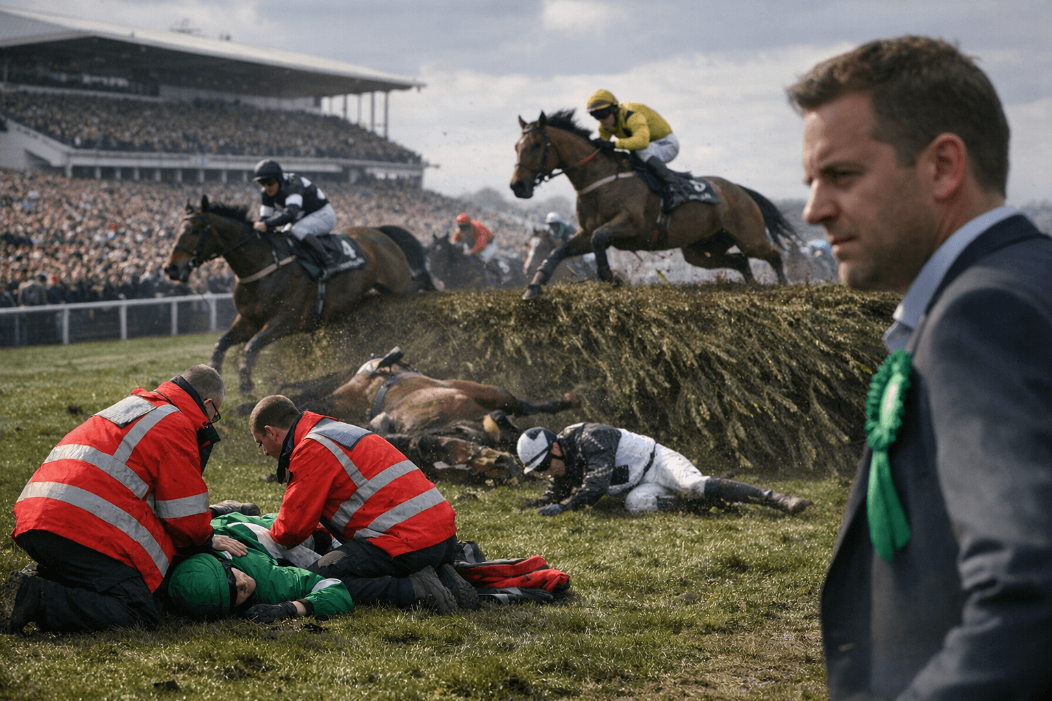 Green Party Call to Ban Horse Racing Sparks Fury Before Grand National
