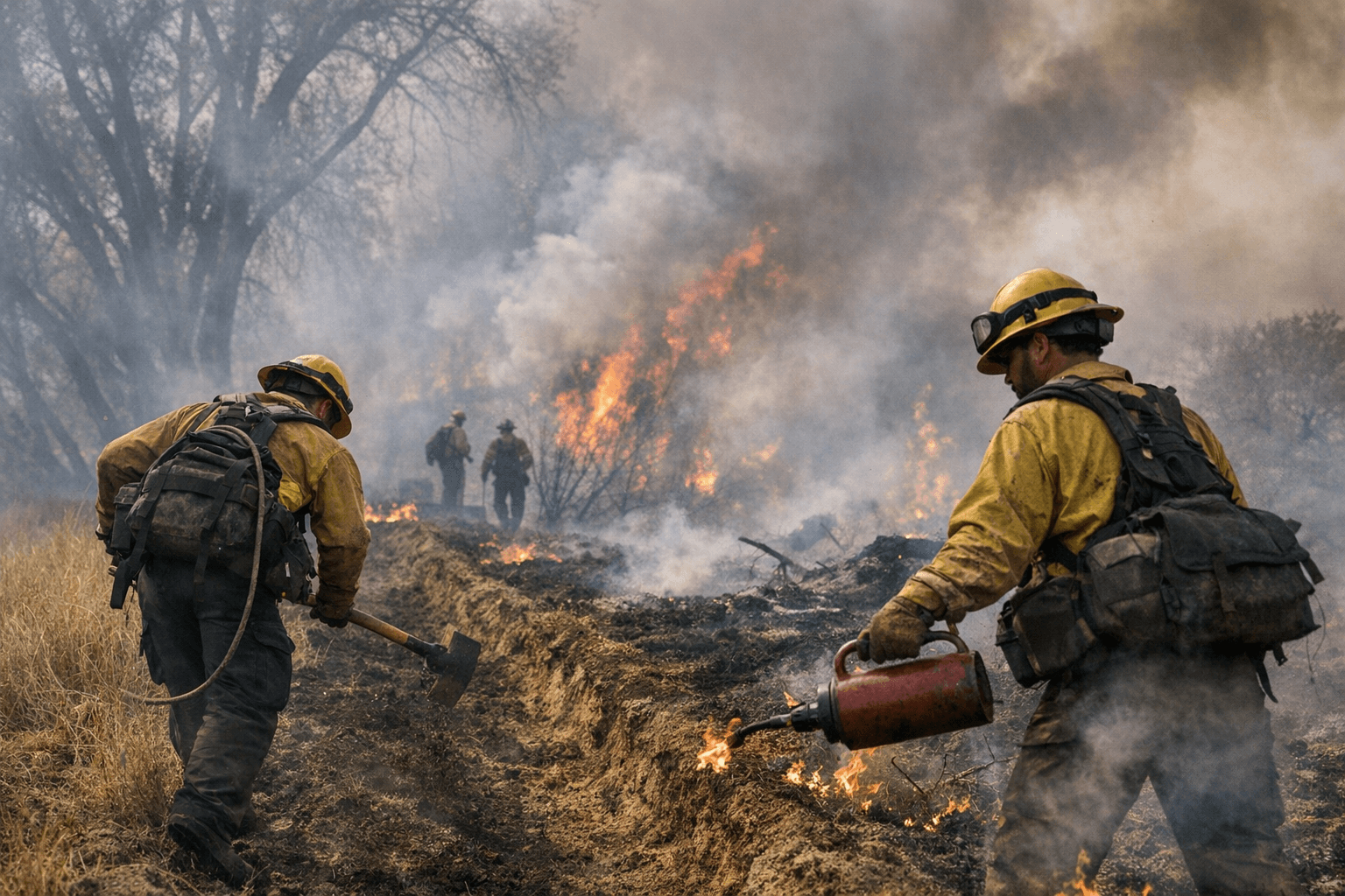 Valencia County's Unified Fire Reaches 50% Containment After Crews Strengthen Lines