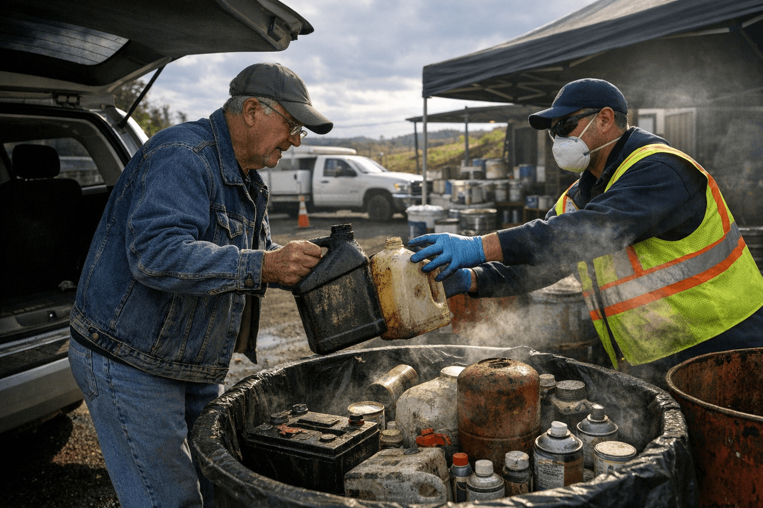 Lane County Offers Safe, Free Drop-Off for Household Hazardous Waste