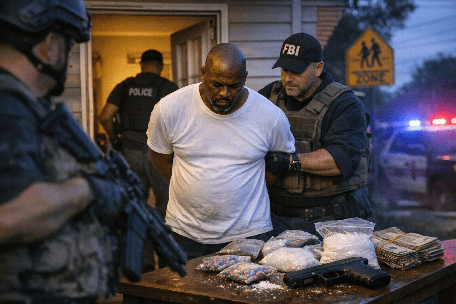 Vineland Man Arrested on Drug, Weapons Charges After Multi-Agency Search