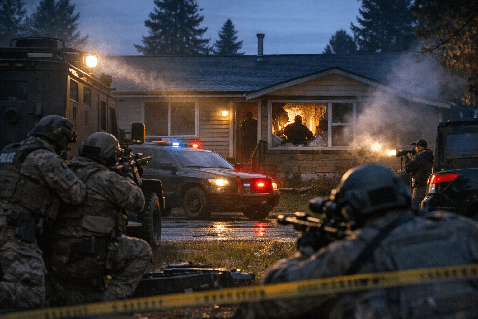 Hayden Standoff Underway as Stalking Suspect Barricades Inside Home