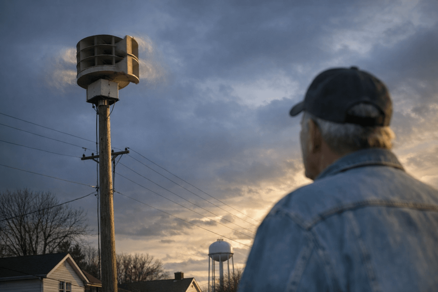 Vinton West Side Siren Tested April 9 After Minor Repair
