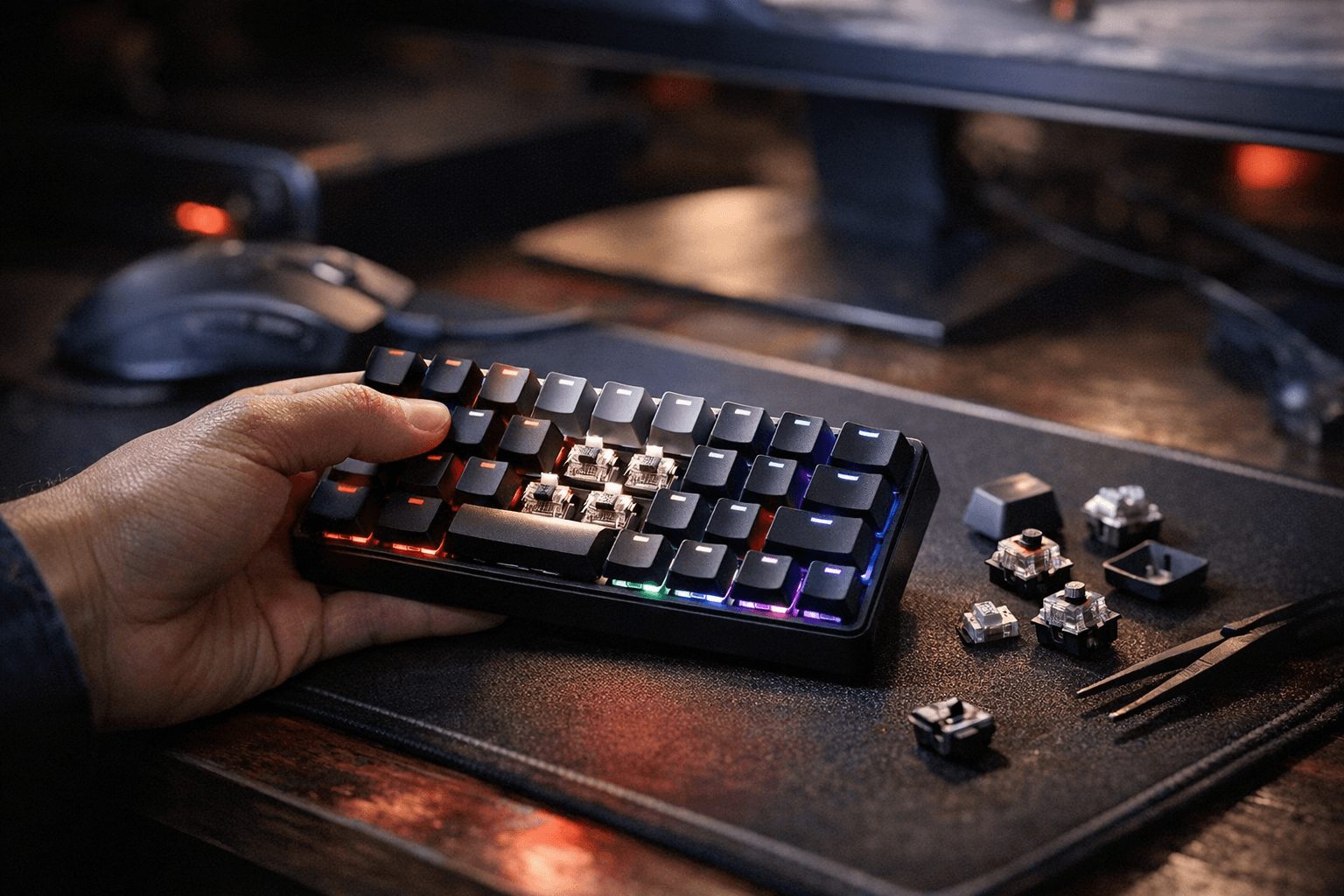 Darmoshark KT35 Brings Magnetic Switches and 8K Polling to 35% Layout