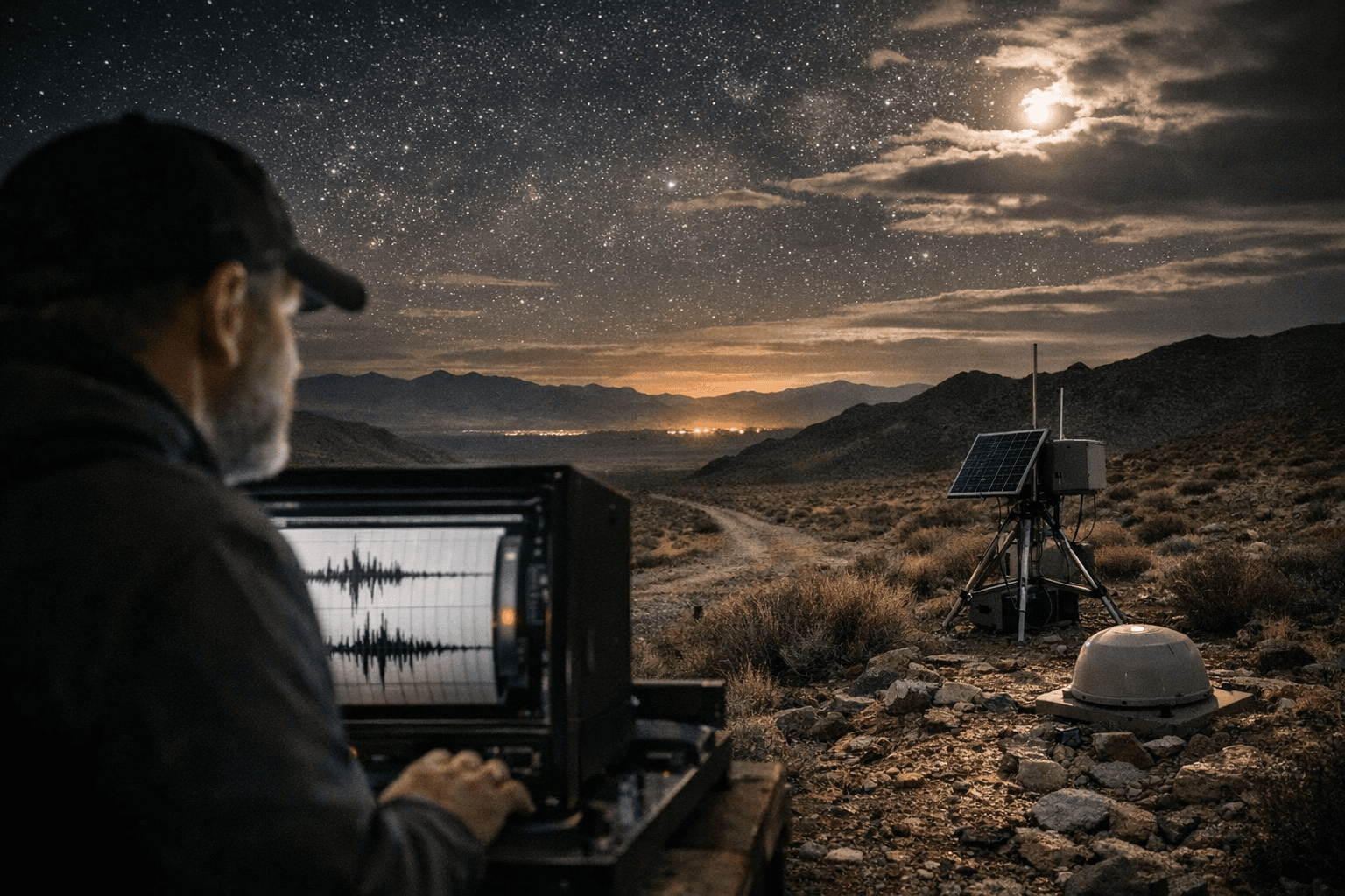 Small Earthquake Recorded 48 Miles Northeast of Tonopah, Nevada