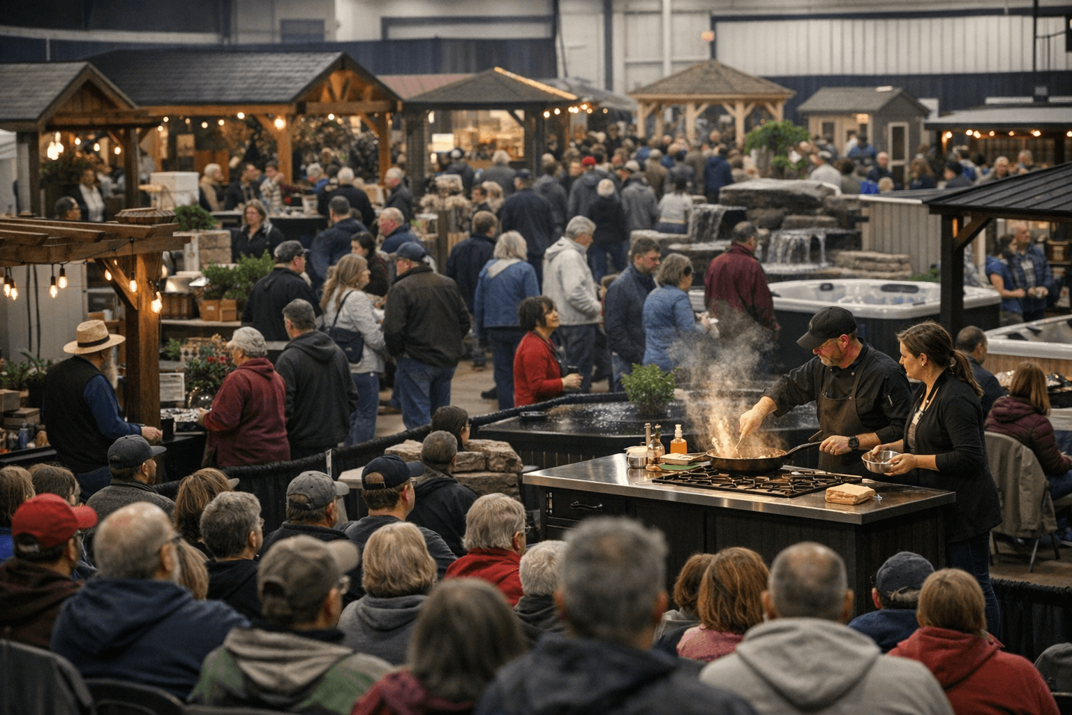 Mt. Hope Spring Home and Garden Show Draws Strong Crowd to Millersburg
