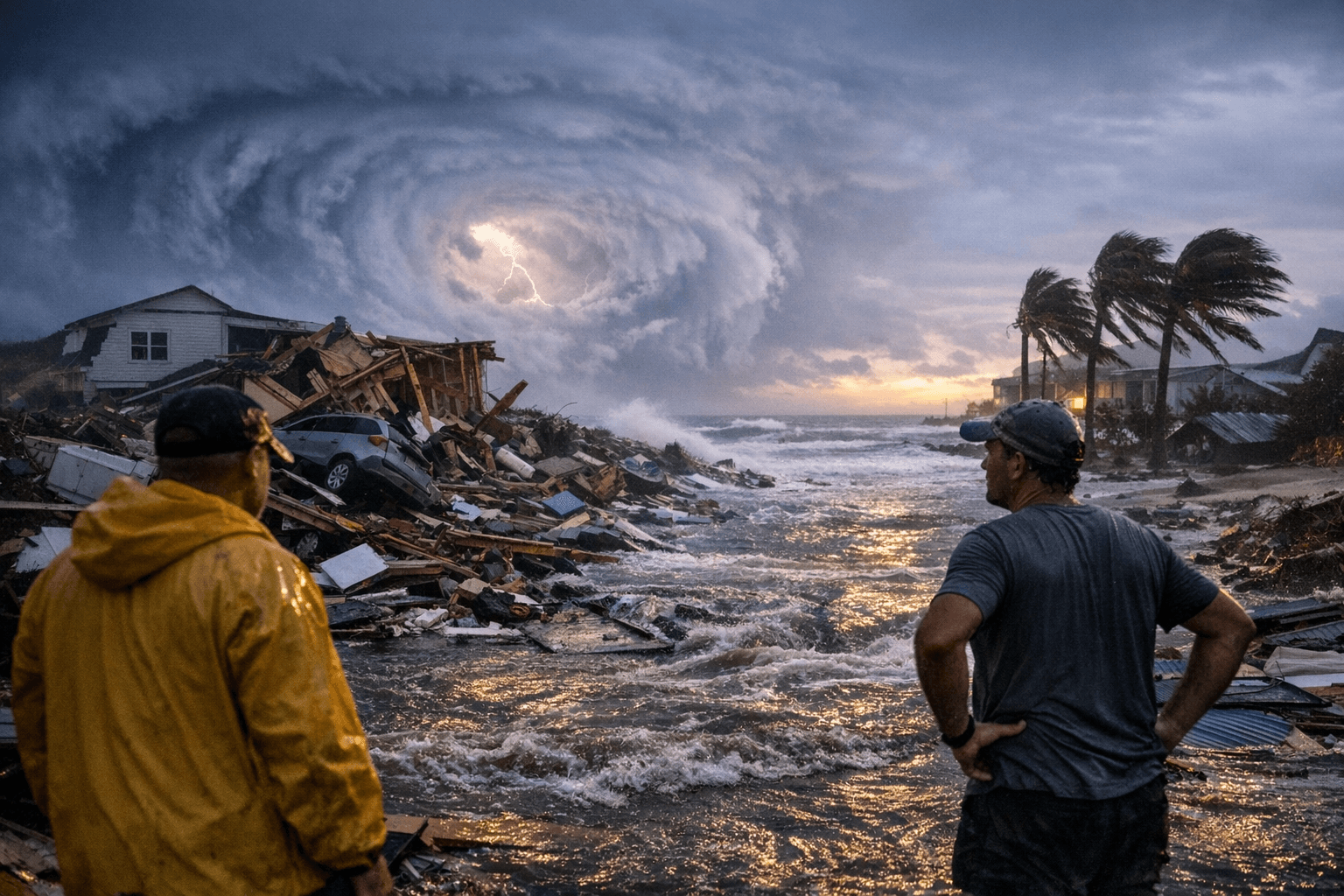 Marine Heat Waves Fuel Rapid Storm Intensification, Doubling Economic Damages