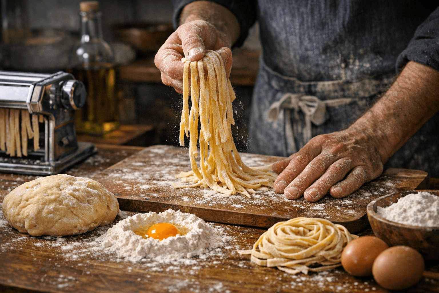 פסטה טרייה בבית: כל מה שצריך לדעת לפני שמתחילים