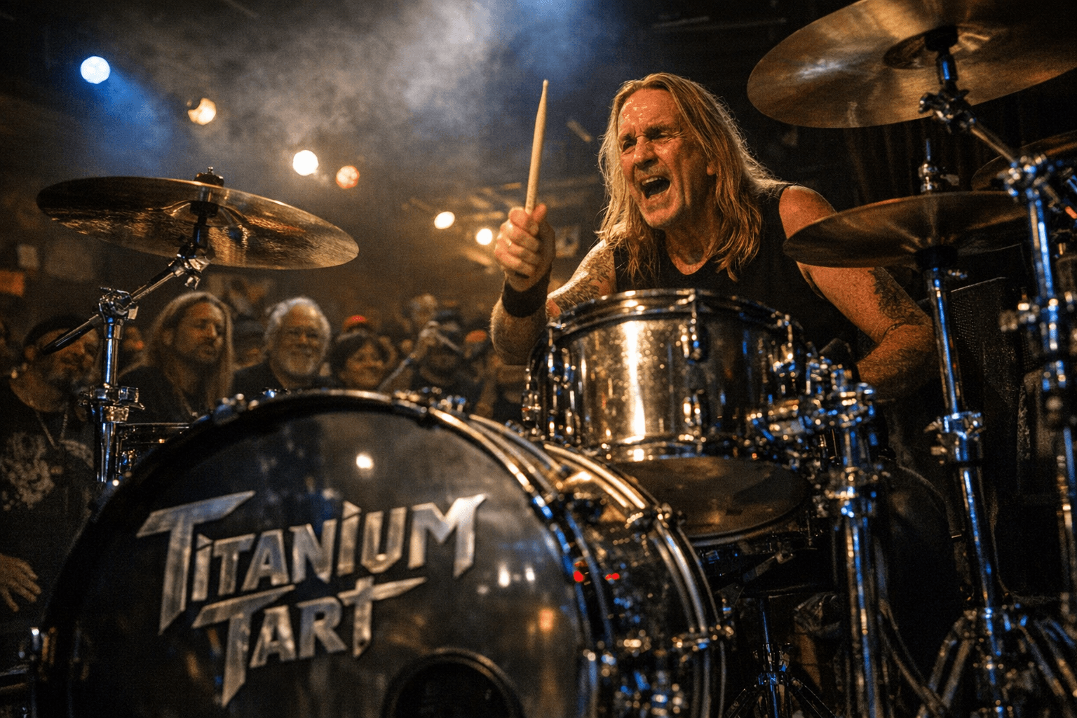 Nicko McBrain Brings Titanium Tart to Intimate U.S. Venues This Fall