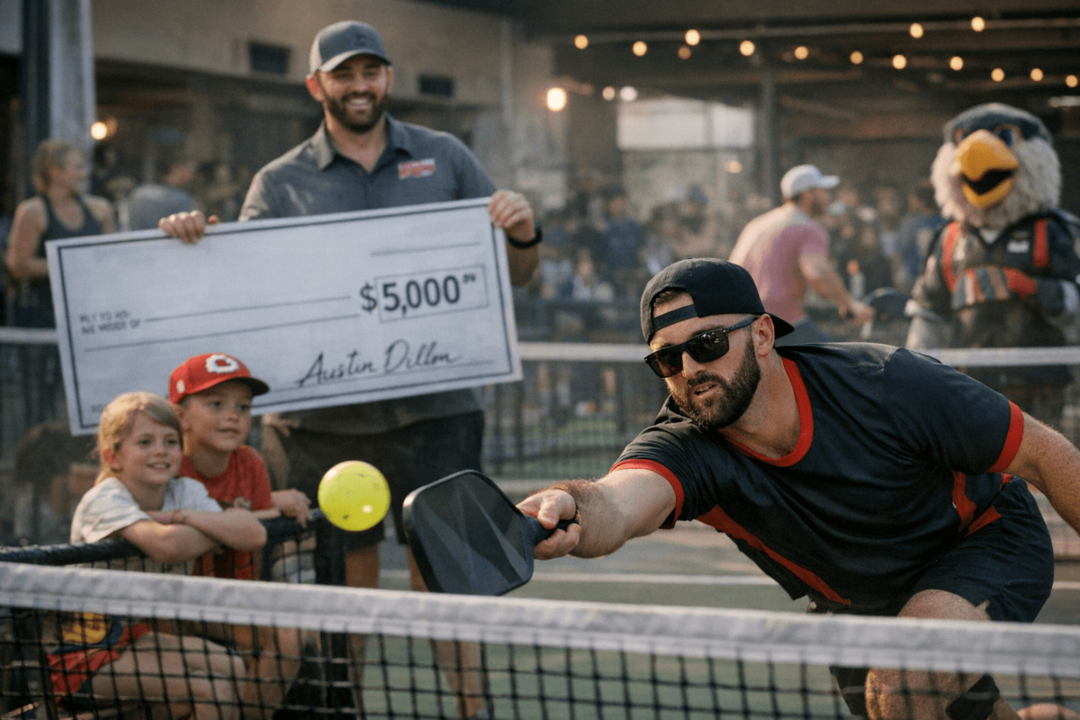 Austin Dillon Hosts Charity Pickleball Tournament to Benefit Kansas City Children