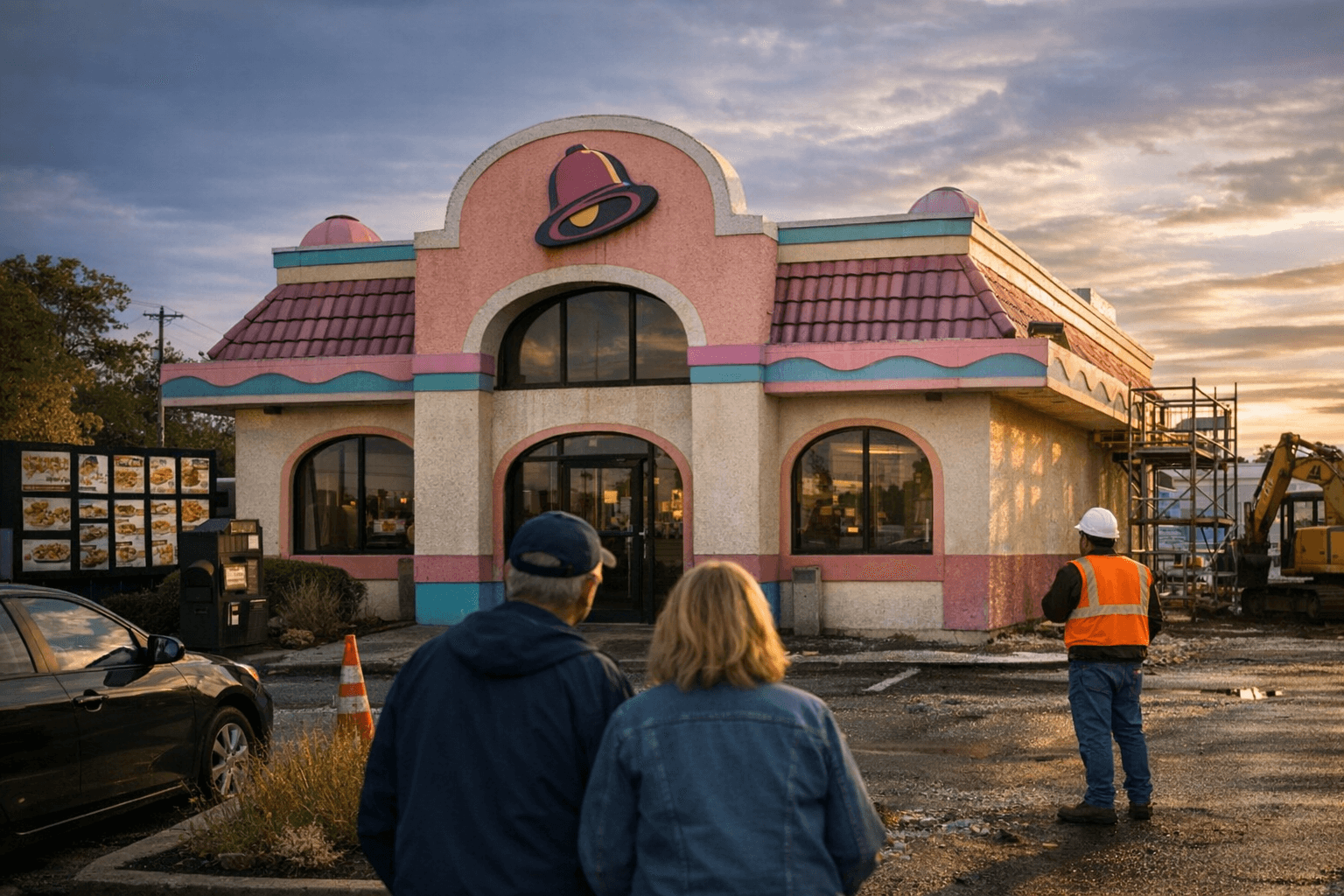 Glen Cove's Retro Pastel Taco Bell Set for Modern Makeover