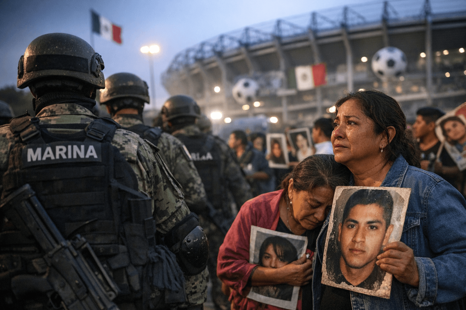Mexico's World Cup Security Spending Draws Criticism From Families of the Disappeared