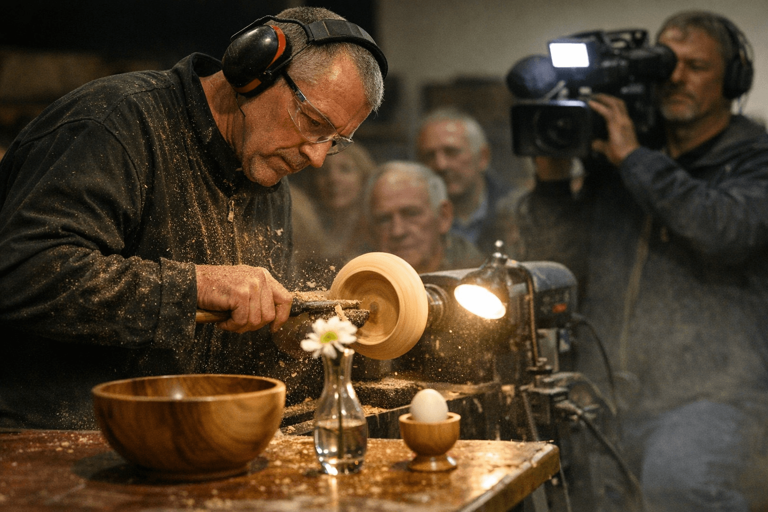 Philip Mahon Wows Mayo Club With Bowl, Budvase, and Eggcup Demos