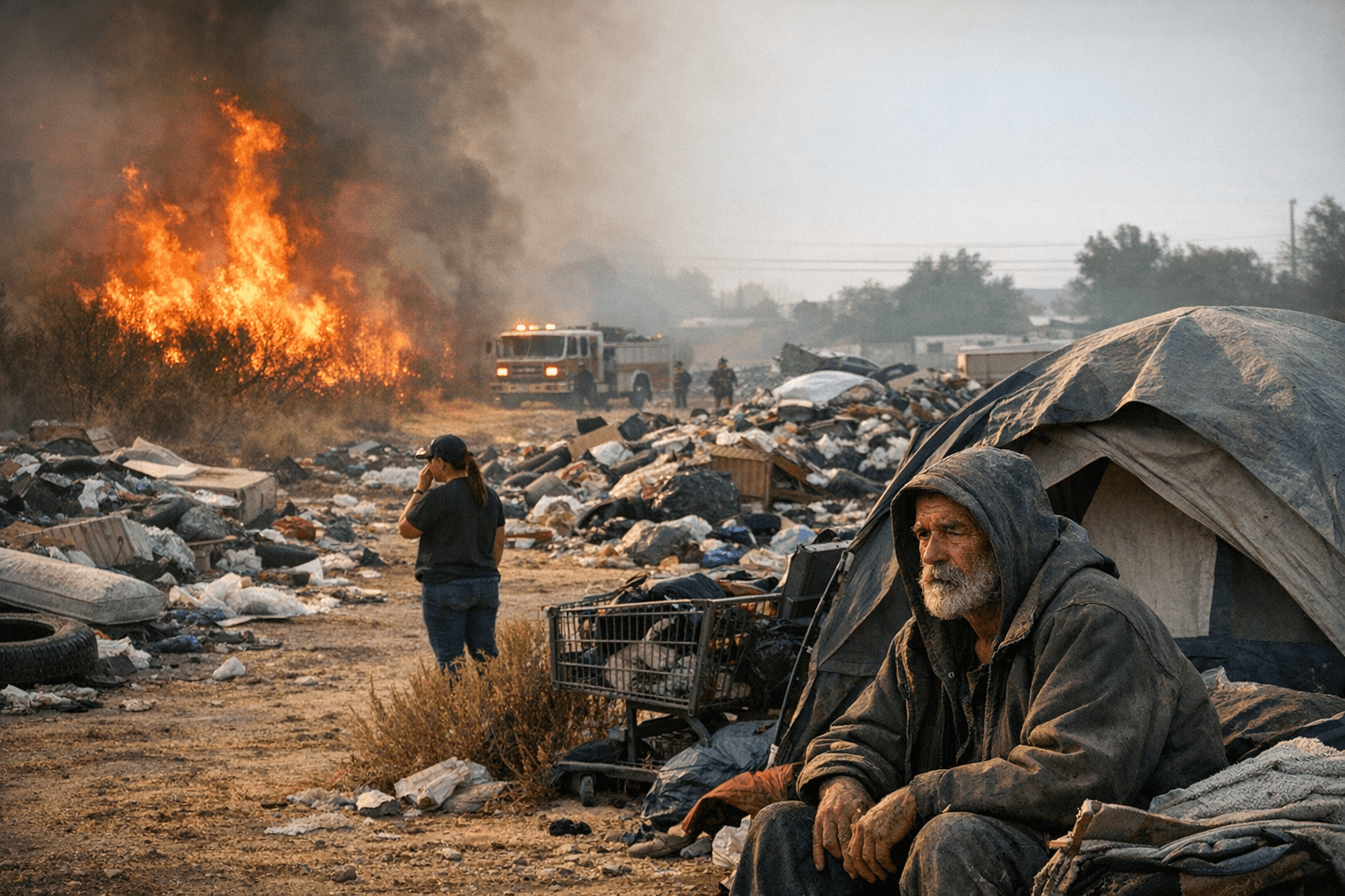 Kern County Residents Push Officials to Address Fires, Dumping, and Homelessness
