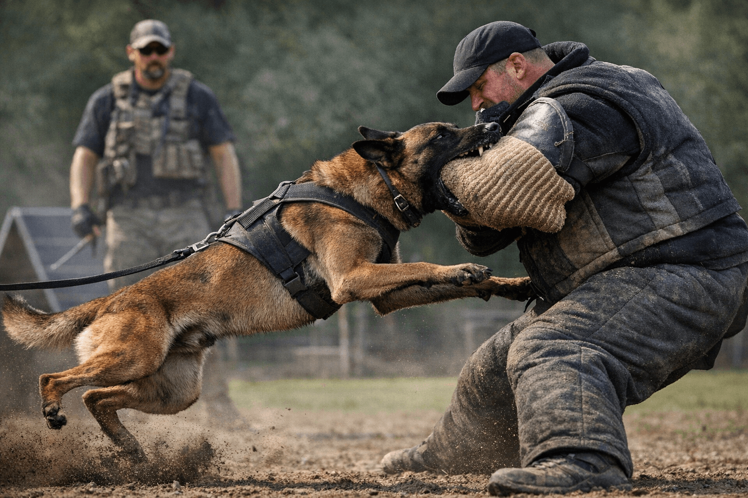 High-Drive Dogs Showcase Elite Bitework Skills in Intense Training Session