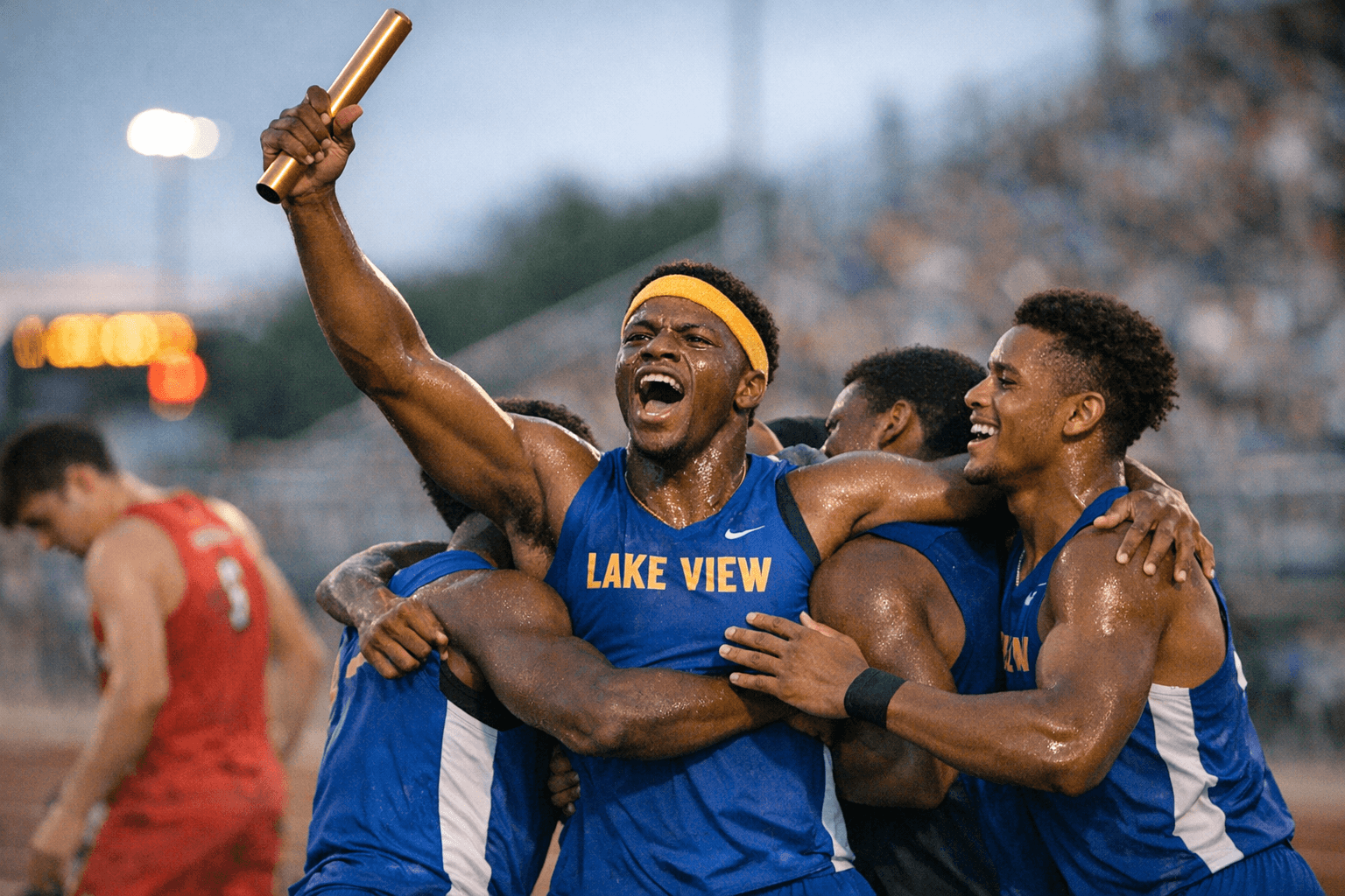 Lake View Chiefs Win Relays, Qualify for Area at District Championships
