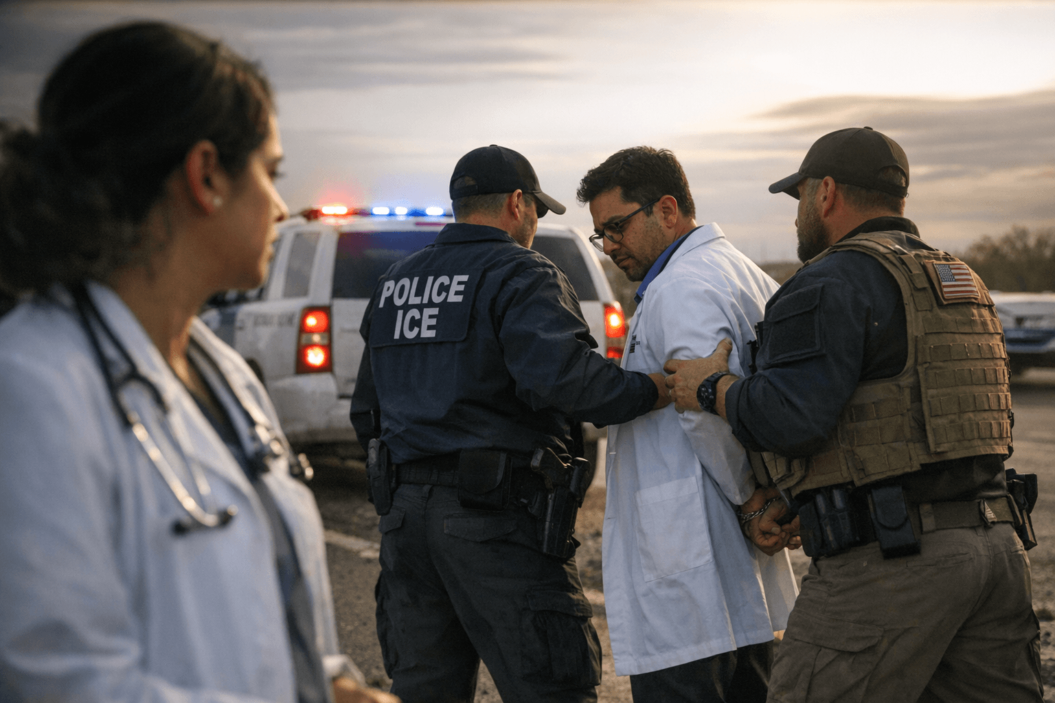 Two Doctors Detained by Immigration Agents While Traveling Within Days