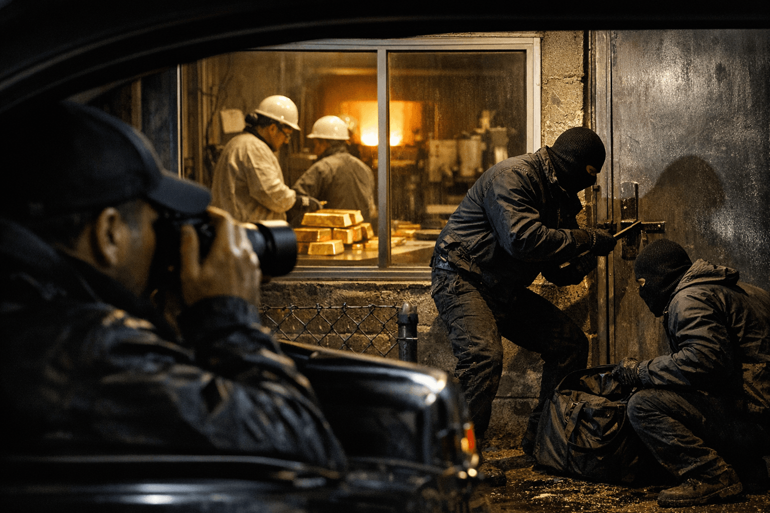 Organized Theft Rings Target Gold Refineries Amid Surging Metal Prices