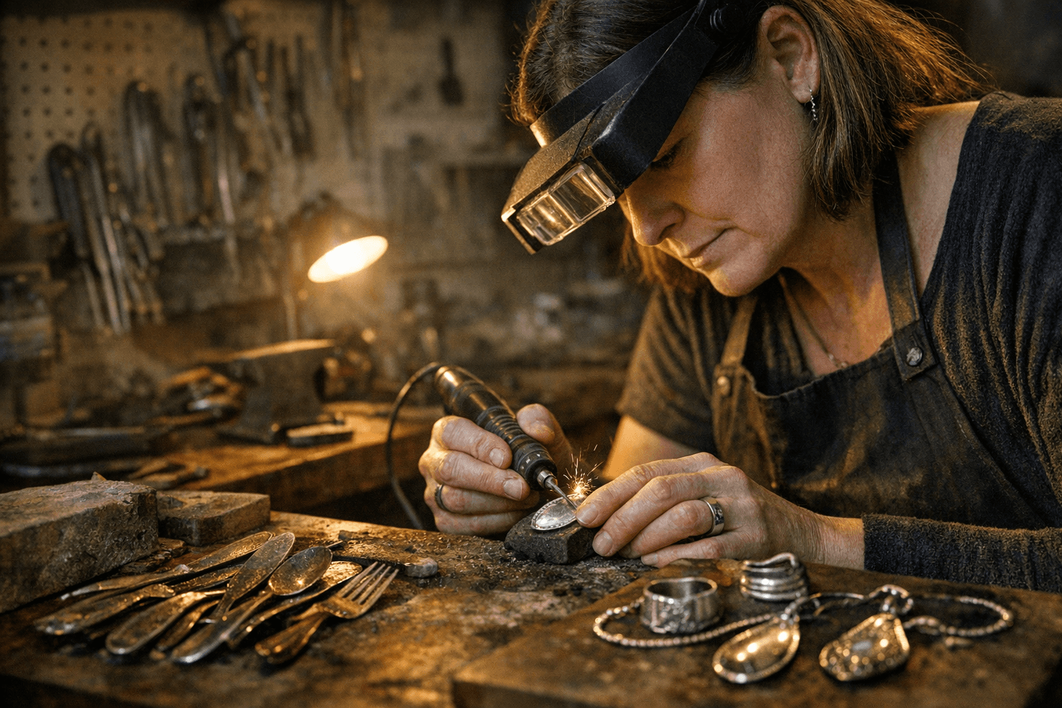 Barrie Artisan Transforms Thrifted Silverware Into Meaningful Wearable Keepsakes