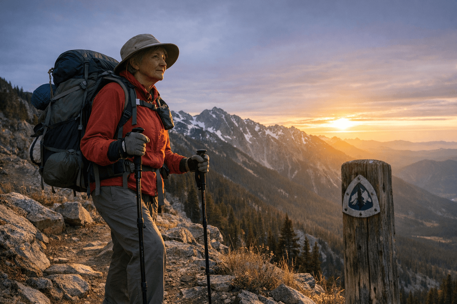 Baker City Retiree Tackles 2,650-Mile Pacific Crest Trail at 62