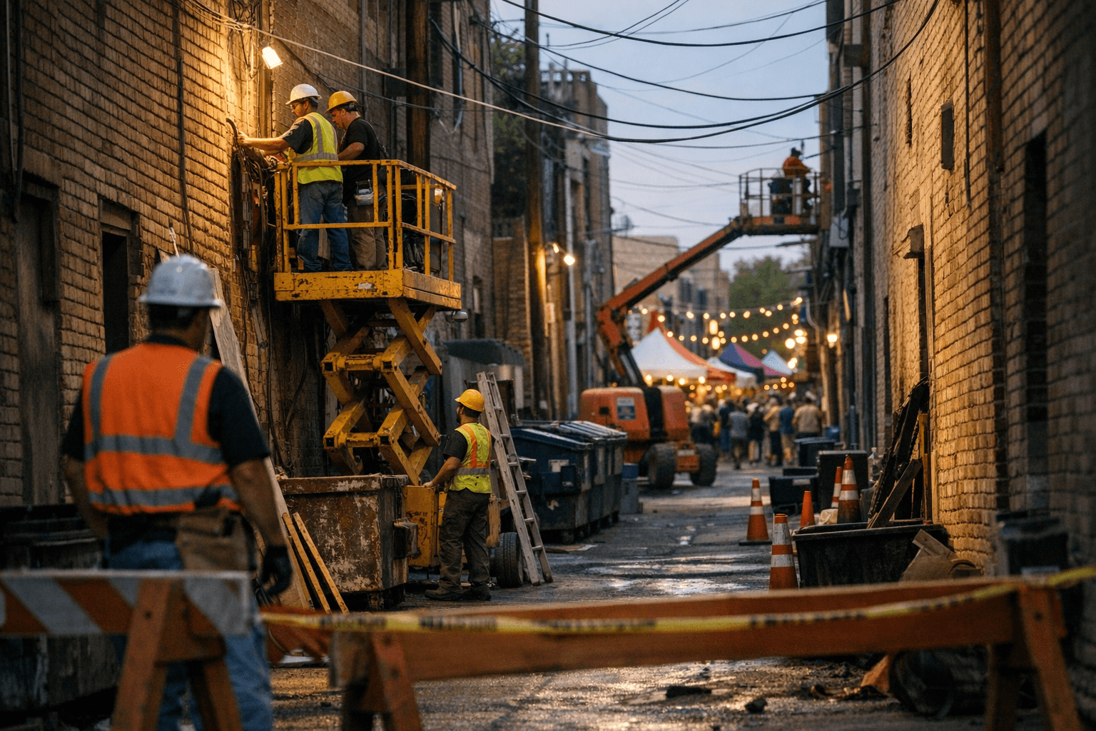 Downtown Laramie Alley to Close Temporarily for Building Maintenance Work
