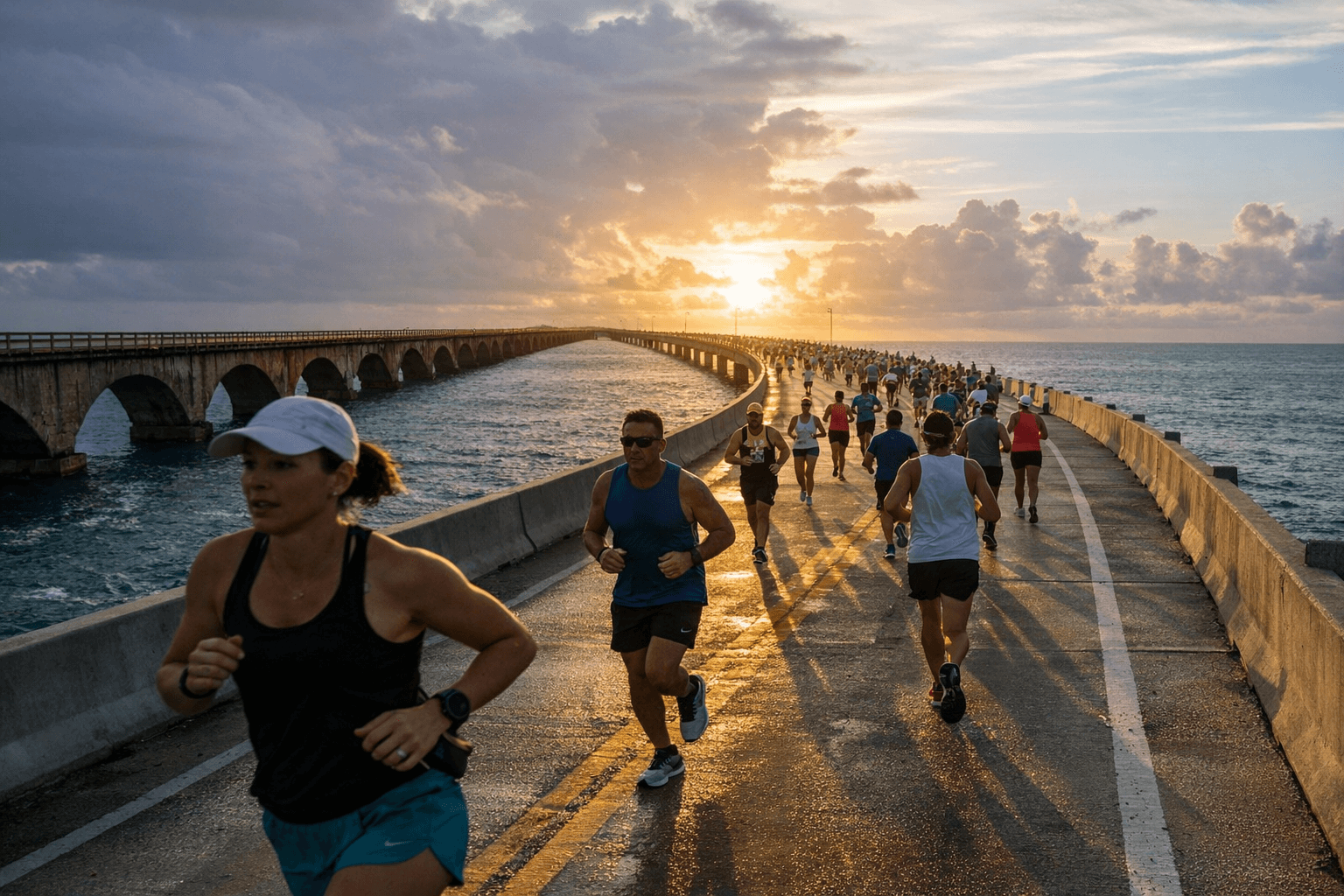 45th Annual 7-Mile Bridge Run Draws 1,500 Runners to Marathon Span