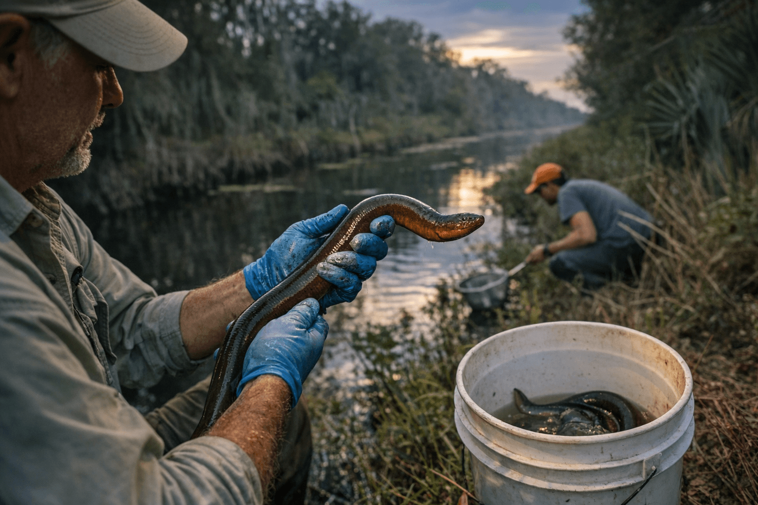 UF issues statewide call to report invasive Asian swamp eels