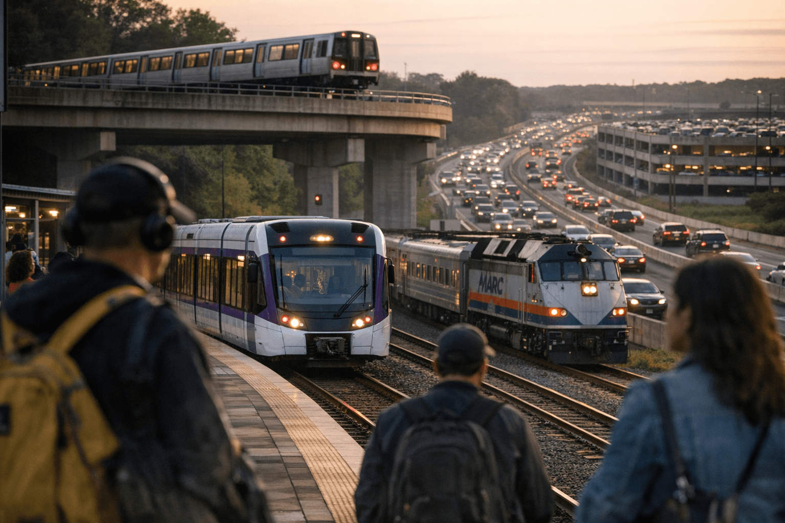 Prince George's County commuter guide, transit hubs, highways and parking tips