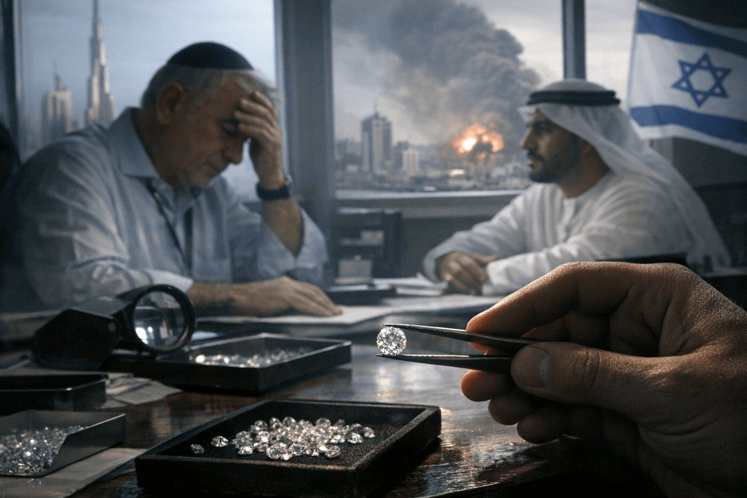 Conflict freezes Dubai, Israel diamond trade as 1-carat prices fall
