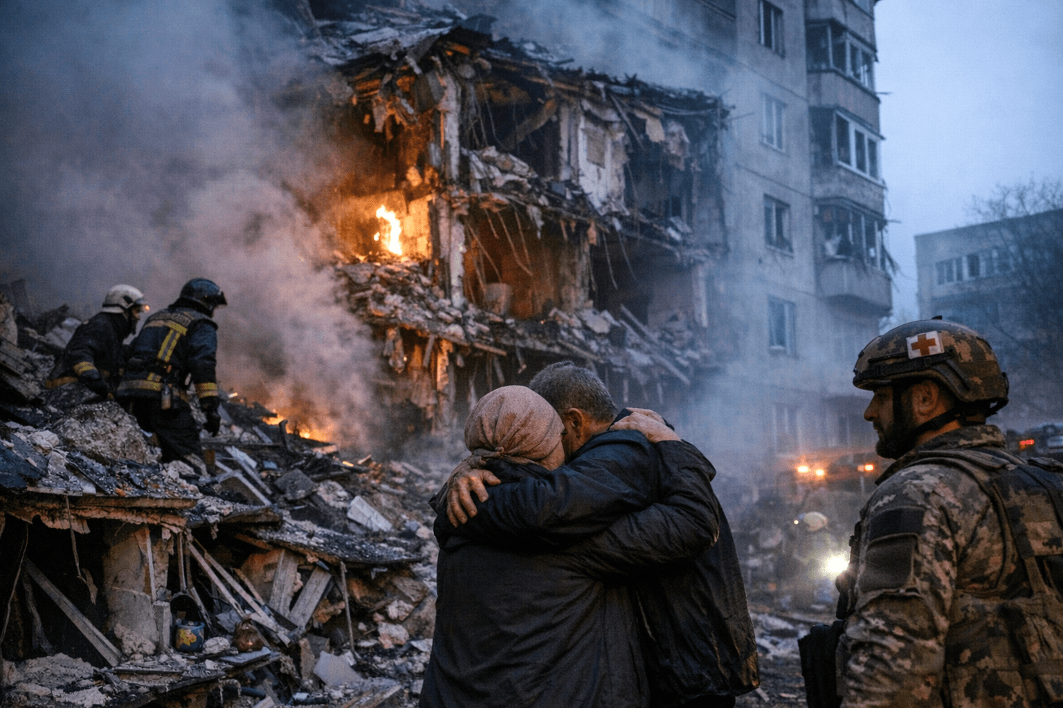 Russian drone strikes hit Odesa before Easter truce, killing two