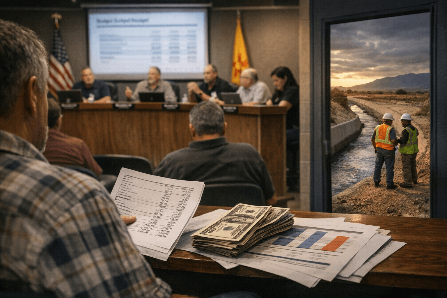 Valencia County meetings spotlight school budget, arroyo district agreement
