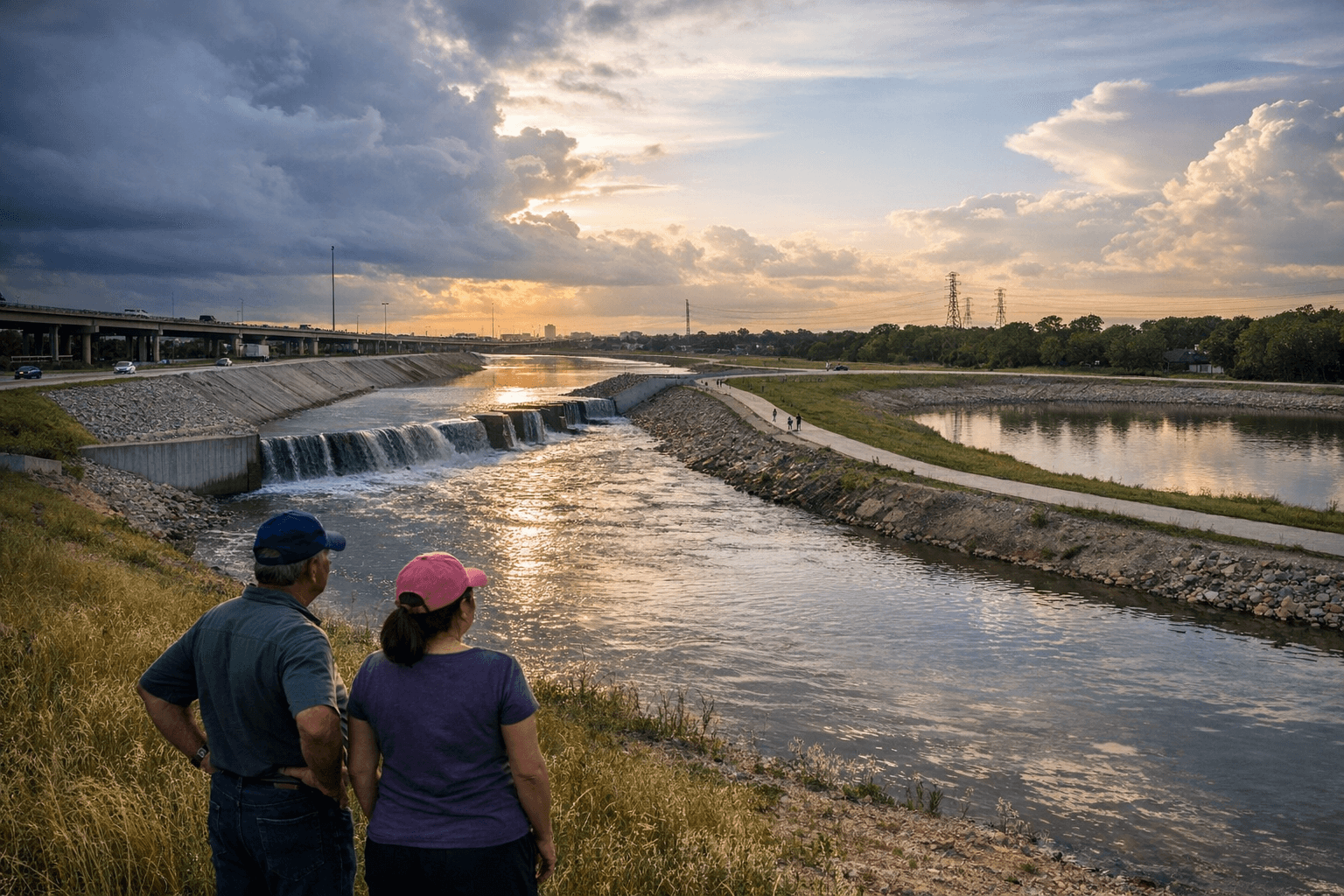 White Oak Bayou flood reduction project completed in northeast Harris County