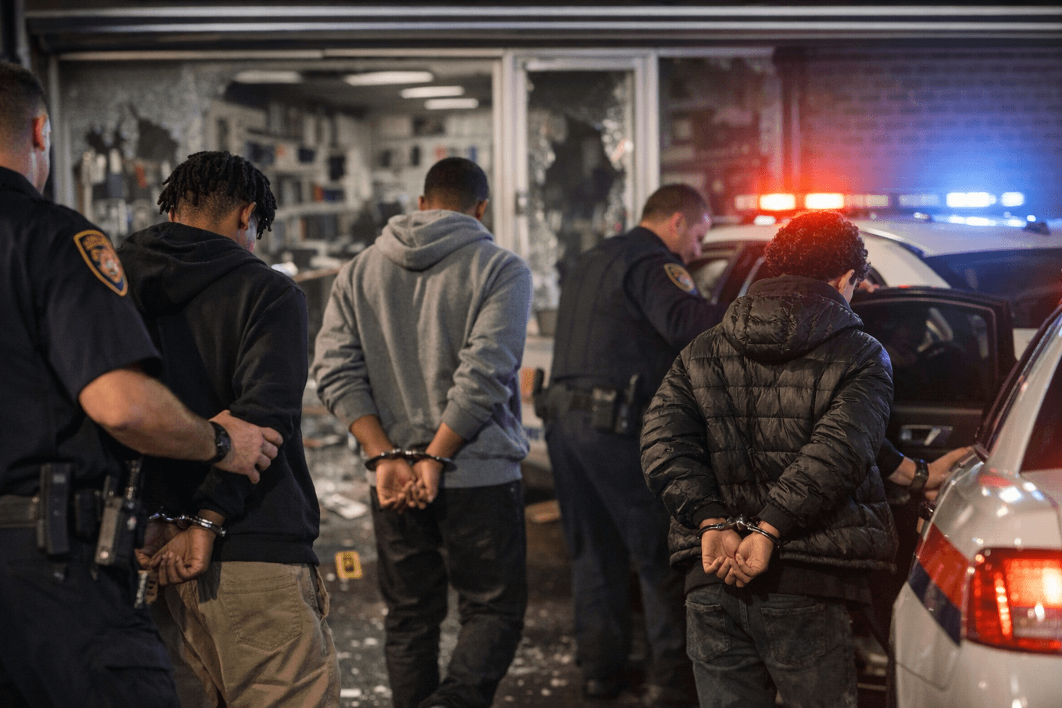 Three Teens Arrested in Nassau Phone Shop Burglary Ring