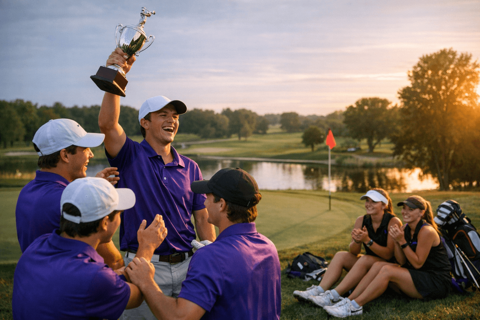 Ridge View boys win conference golf, girls place third