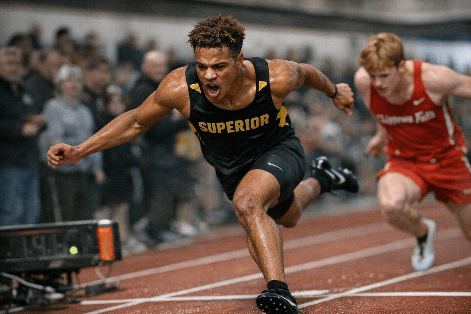 Superior's Aiden Parks wins 55-meter dash at Packy meet