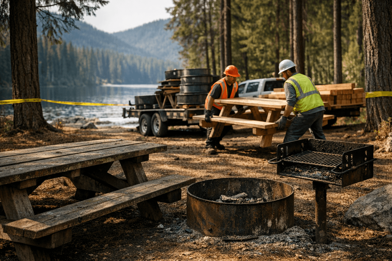 BLM to replace recreation furnishings at northern Idaho campgrounds, sites close temporarily
