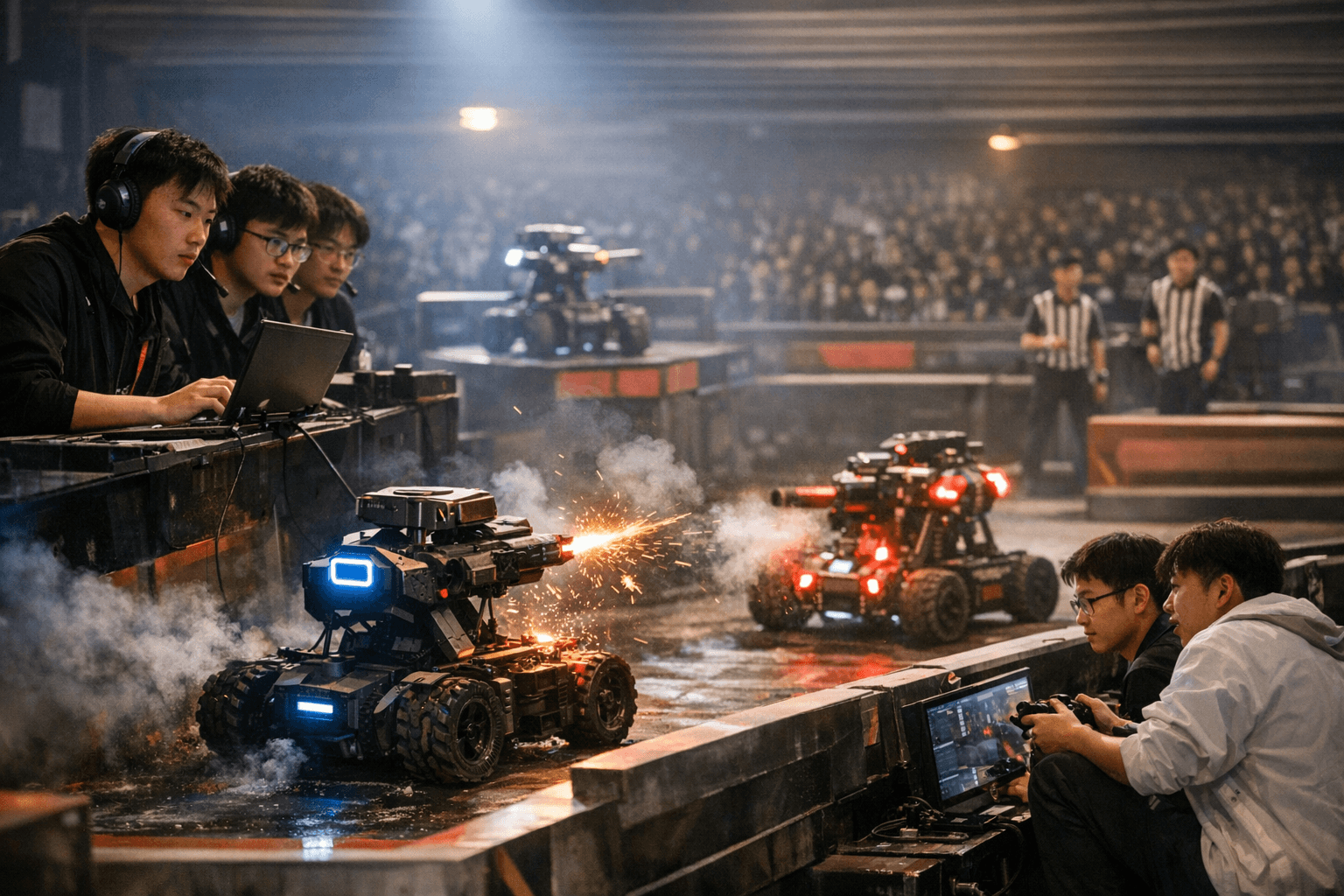 RoboMaster 2026 kicks off, university robotics teams compete across China