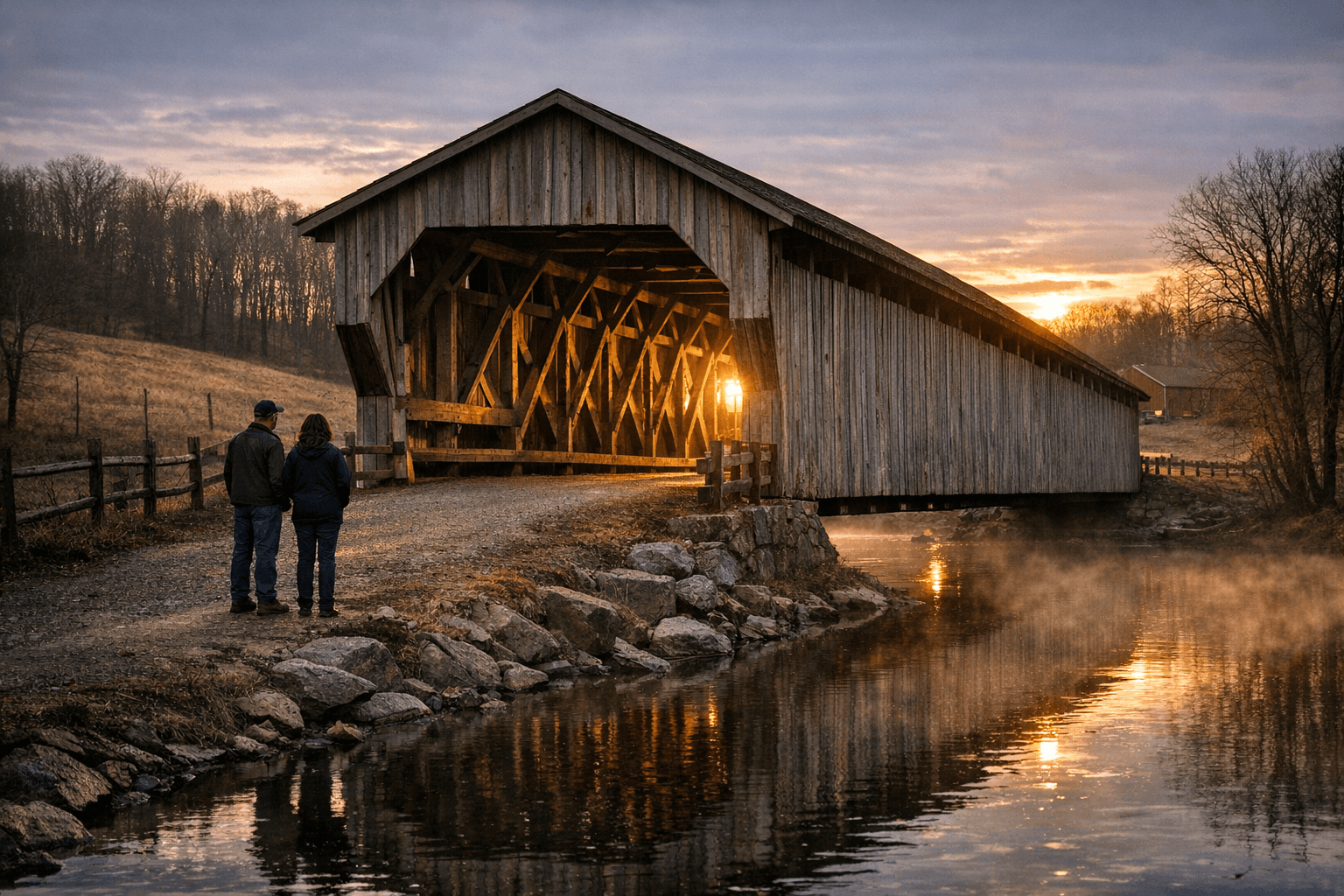 Holmes County’s Spellacy Covered Bridge seeks votes in national photo contest