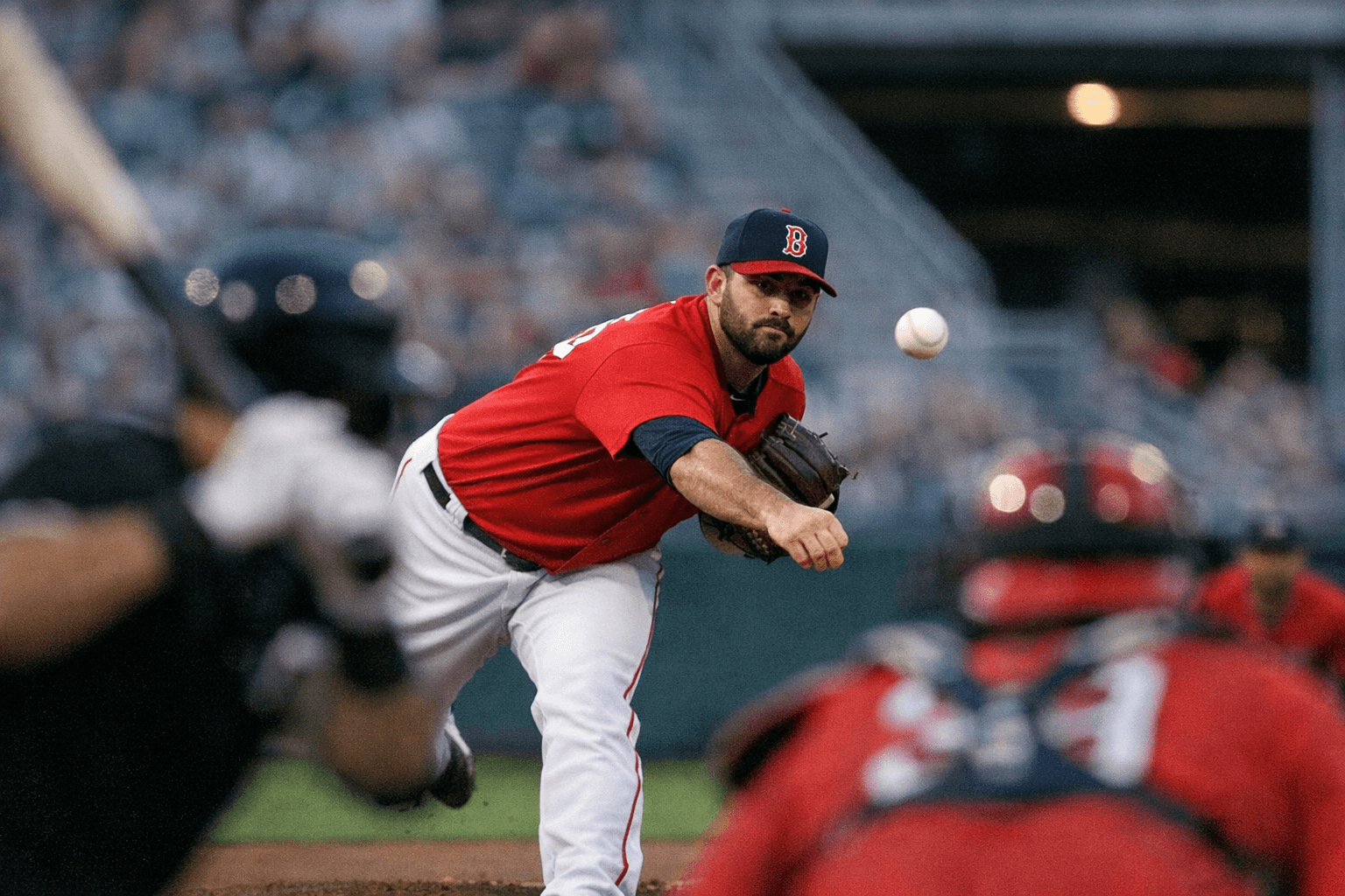 Sandoval makes first rehab start, fans three in Worcester return