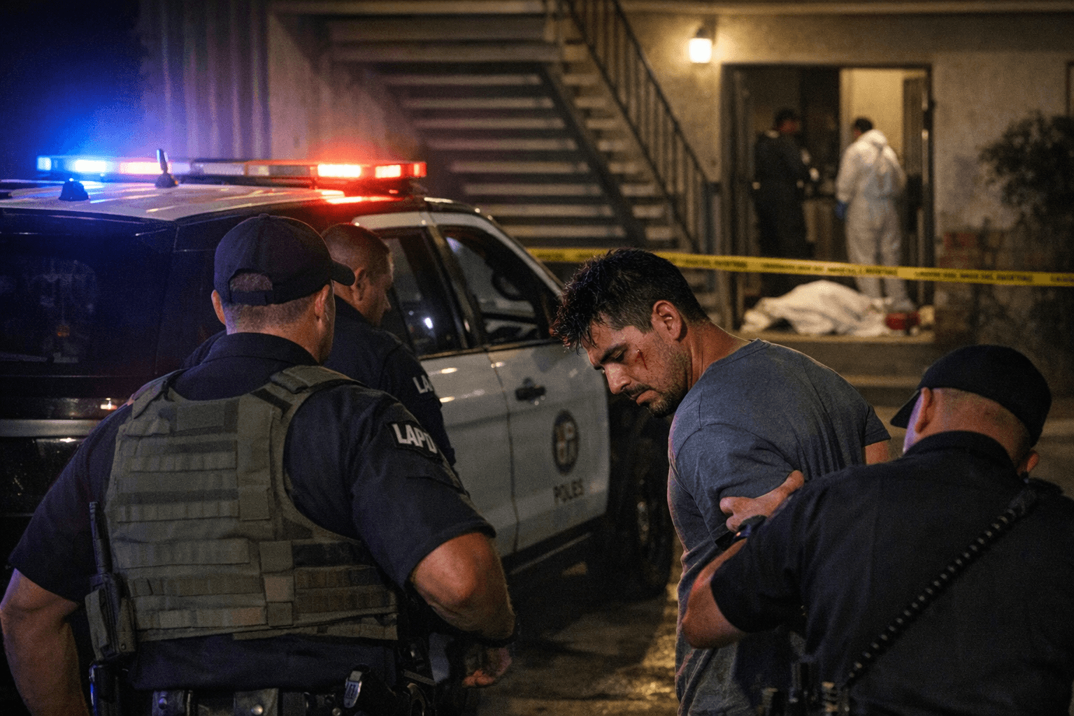 Los Angeles Man Arrested After Fatal Stabbing of Girlfriend in Sylmar