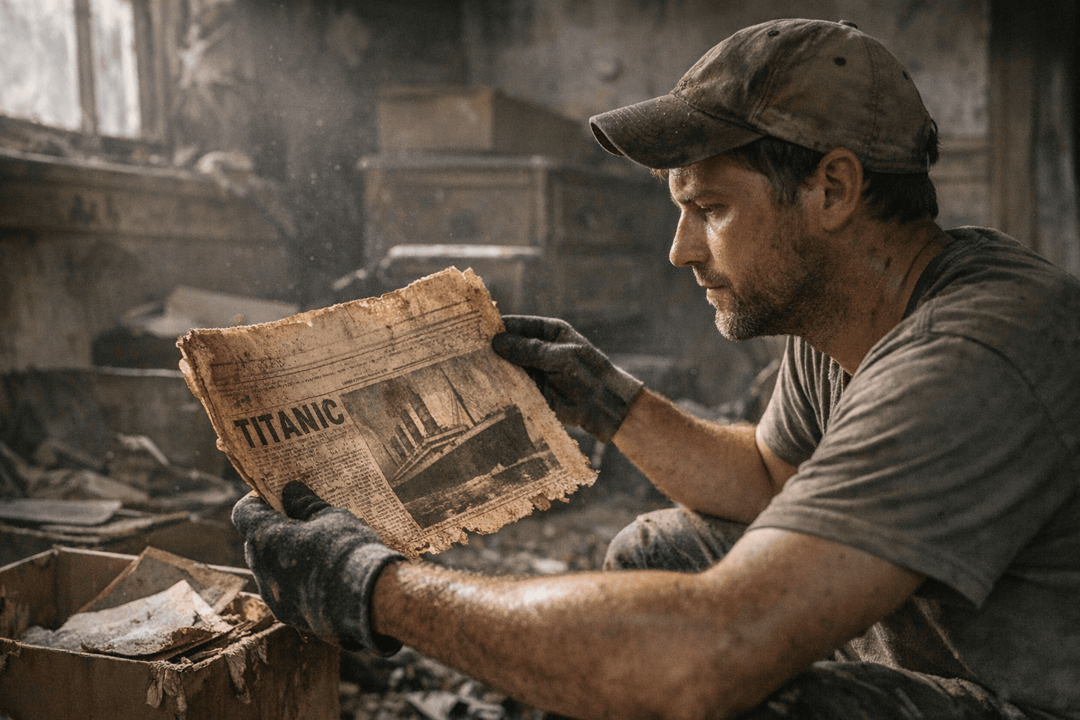 Gatesville collector finds 1912 newspaper with Titanic headlines in Waco house cleanup