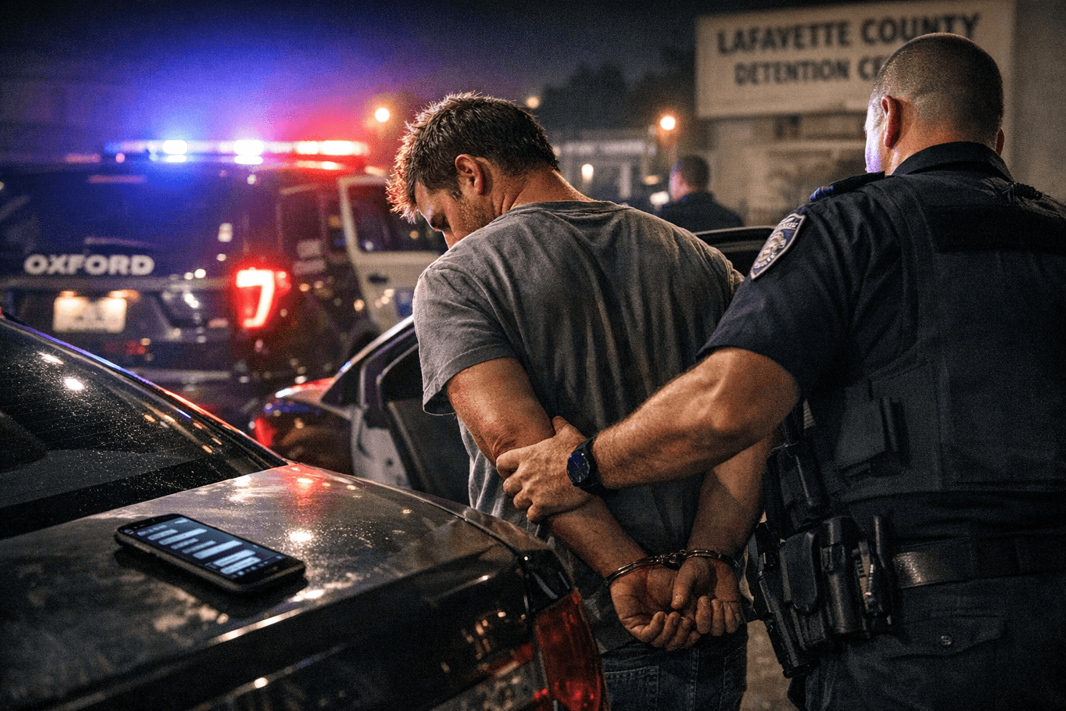 Oxford police arrest Jackson man in harassment text investigation