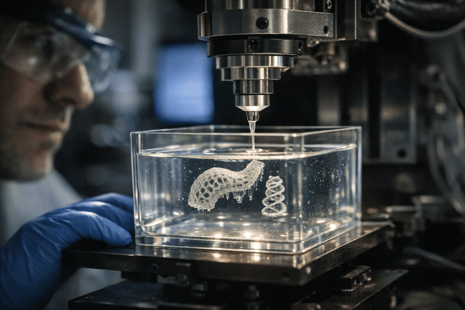 New gel-based 3D printing technique enables complex support-free shapes