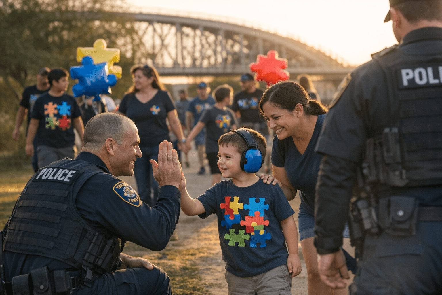 Yuma groups, police expand autism acceptance outreach and support this month