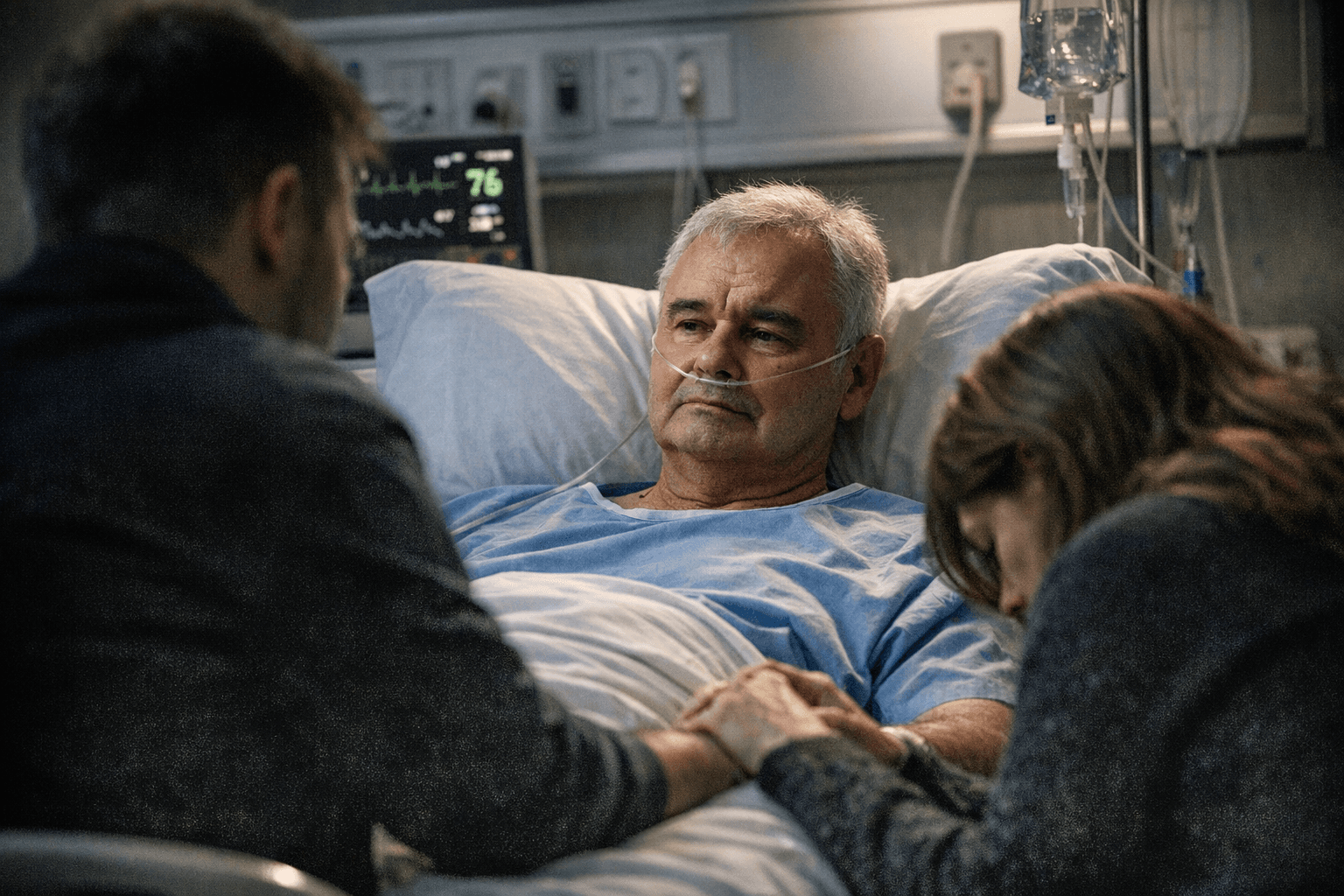 Eamonn Holmes recovering after stroke, son says family taking it step by step